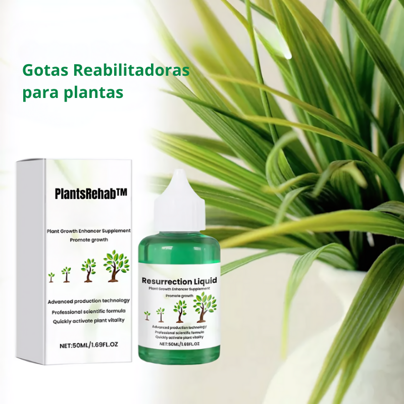 GOTAS REABILITADORAS PARA PLANTAS PLANTSREHAB™