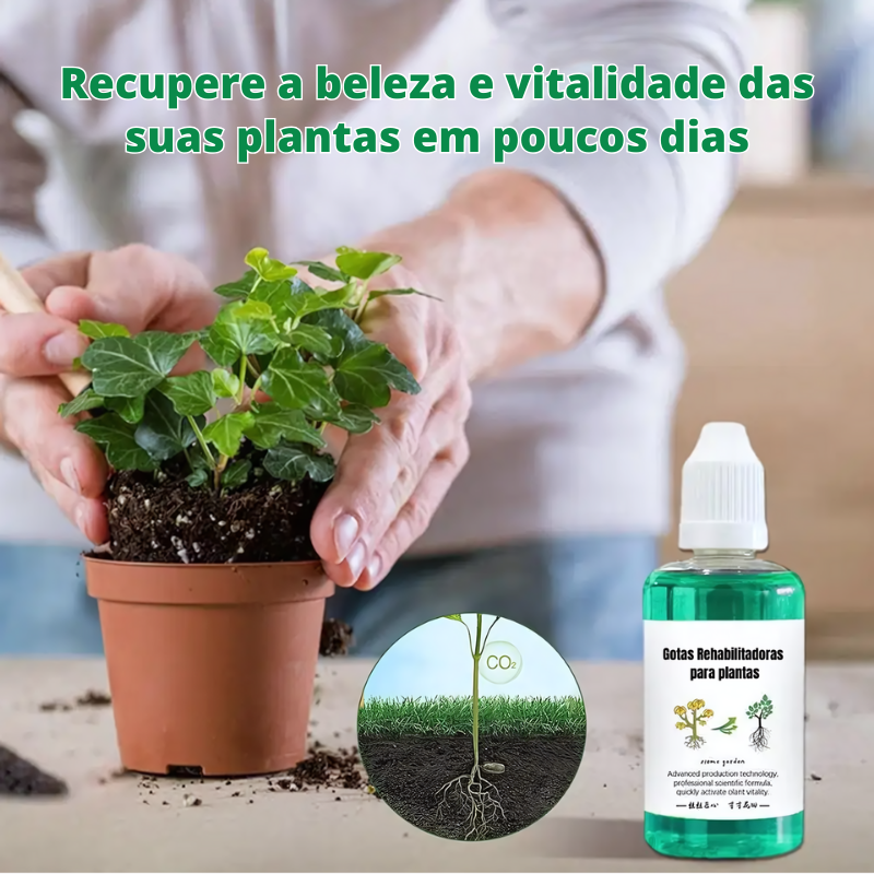 GOTAS REABILITADORAS PARA PLANTAS PLANTSREHAB™