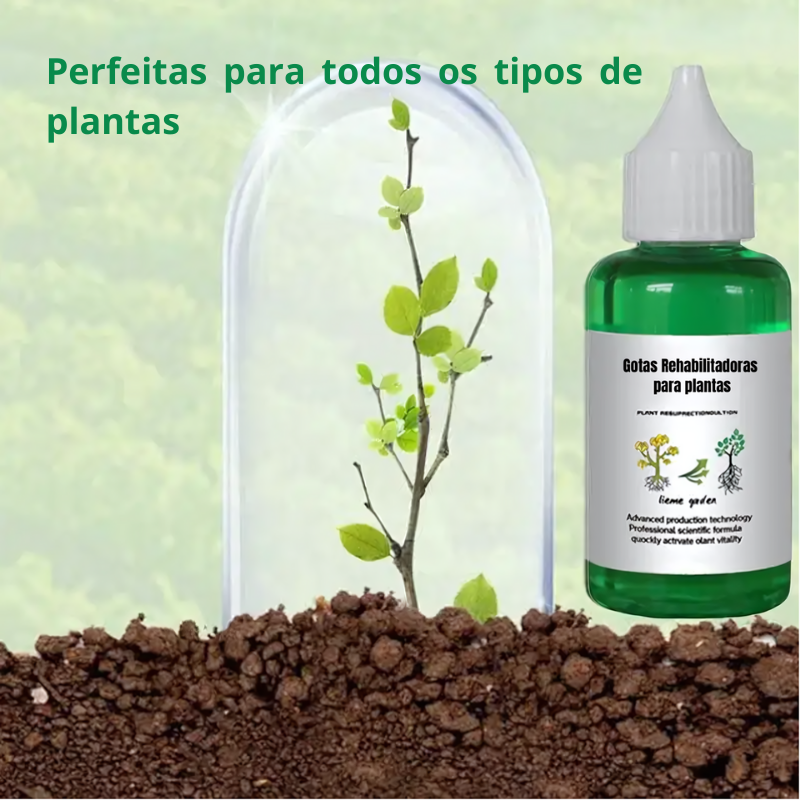 GOTAS REABILITADORAS PARA PLANTAS PLANTSREHAB™