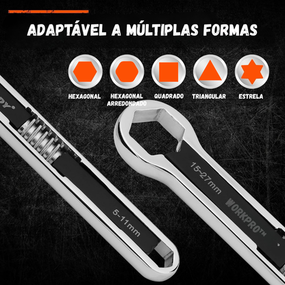 WorkPro: A Chave Inglesa que se Adapta a Tudo