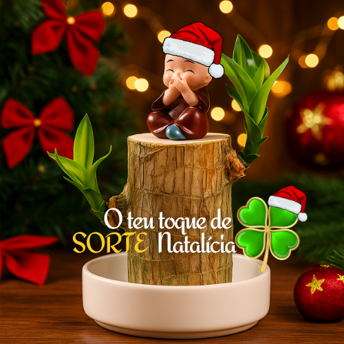 ChristmasTree: Planta de madeira natal da sorte